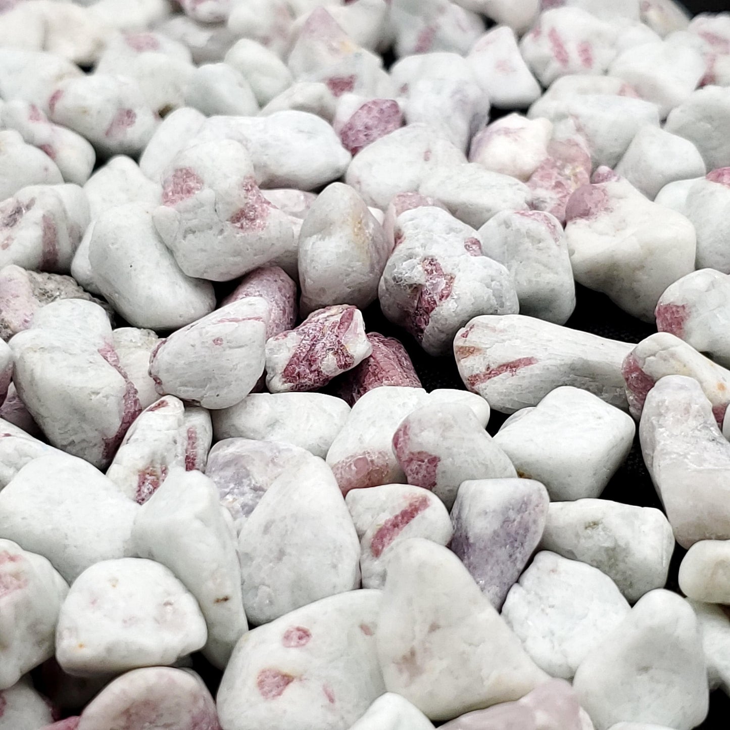 Rubellite (Pink Tourmaline) Tumbled Stones 1 LB - Funky Stuff